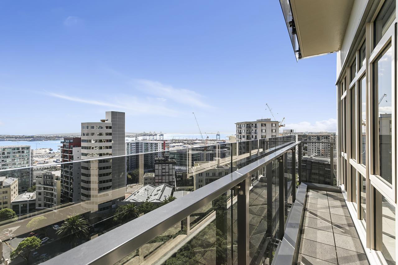 Central 12Th Floor Apt With City & Harbour Views Auckland Extérieur photo