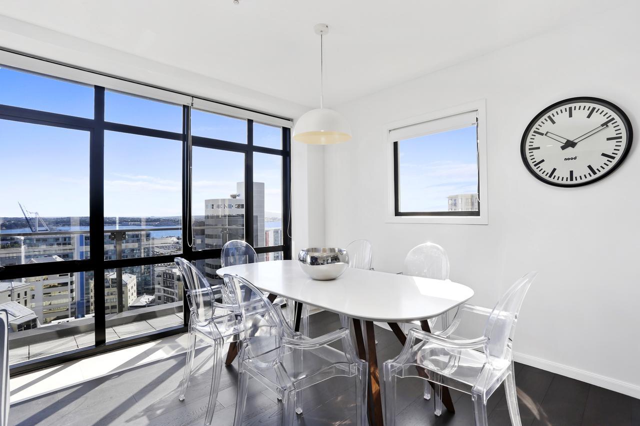 Central 12Th Floor Apt With City & Harbour Views Auckland Extérieur photo