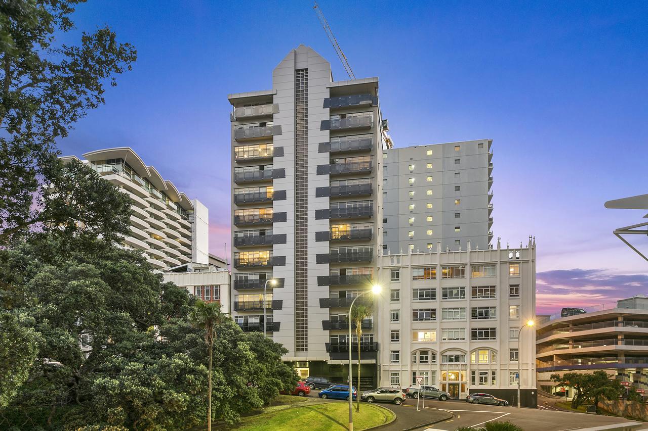 Central 12Th Floor Apt With City & Harbour Views Auckland Extérieur photo