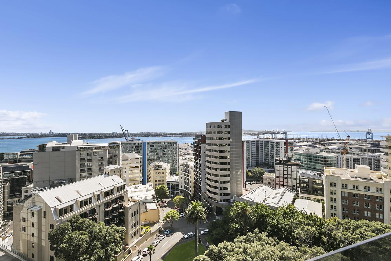 Central 12Th Floor Apt With City & Harbour Views Auckland Extérieur photo