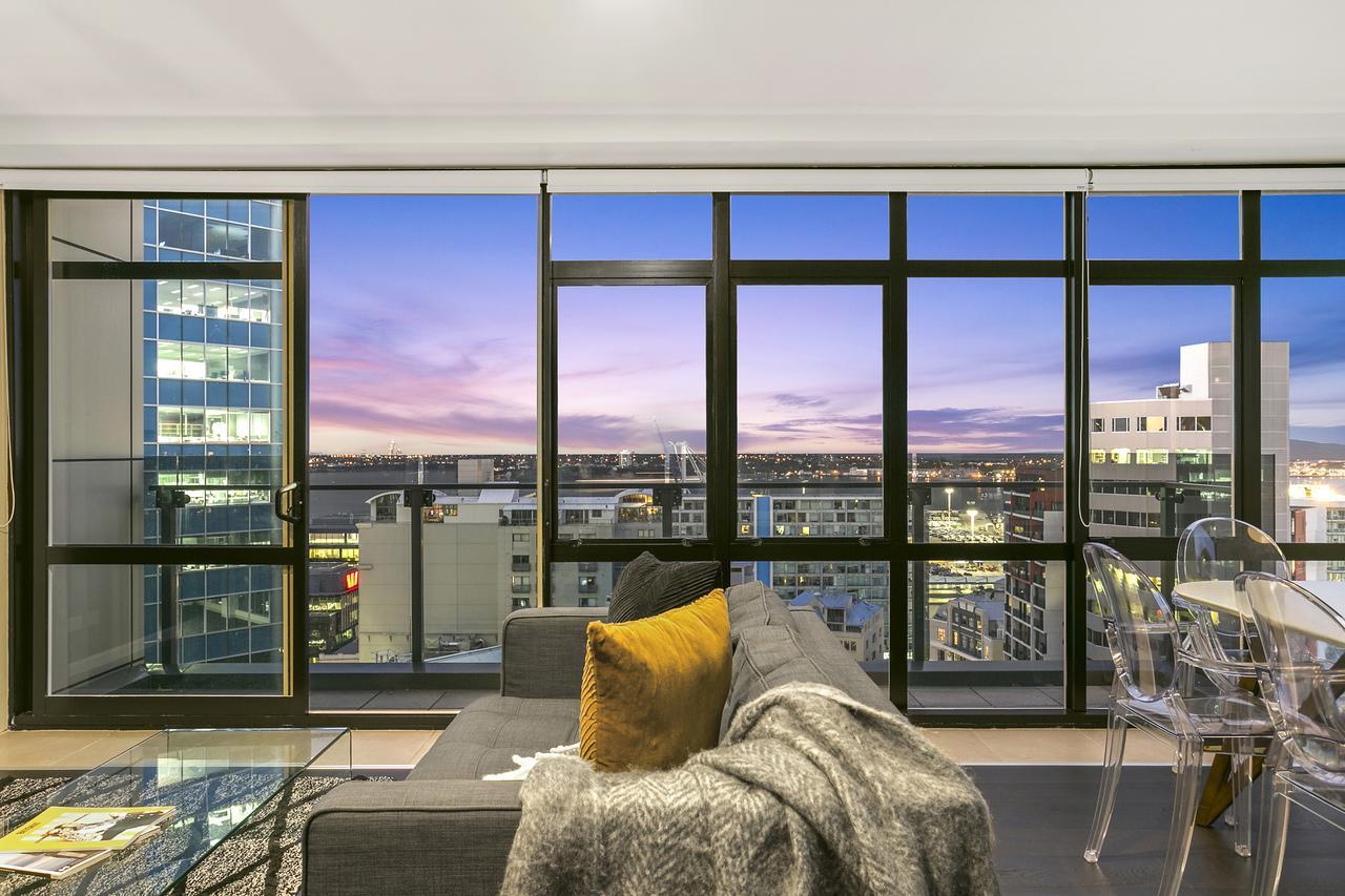 Central 12Th Floor Apt With City & Harbour Views Auckland Extérieur photo